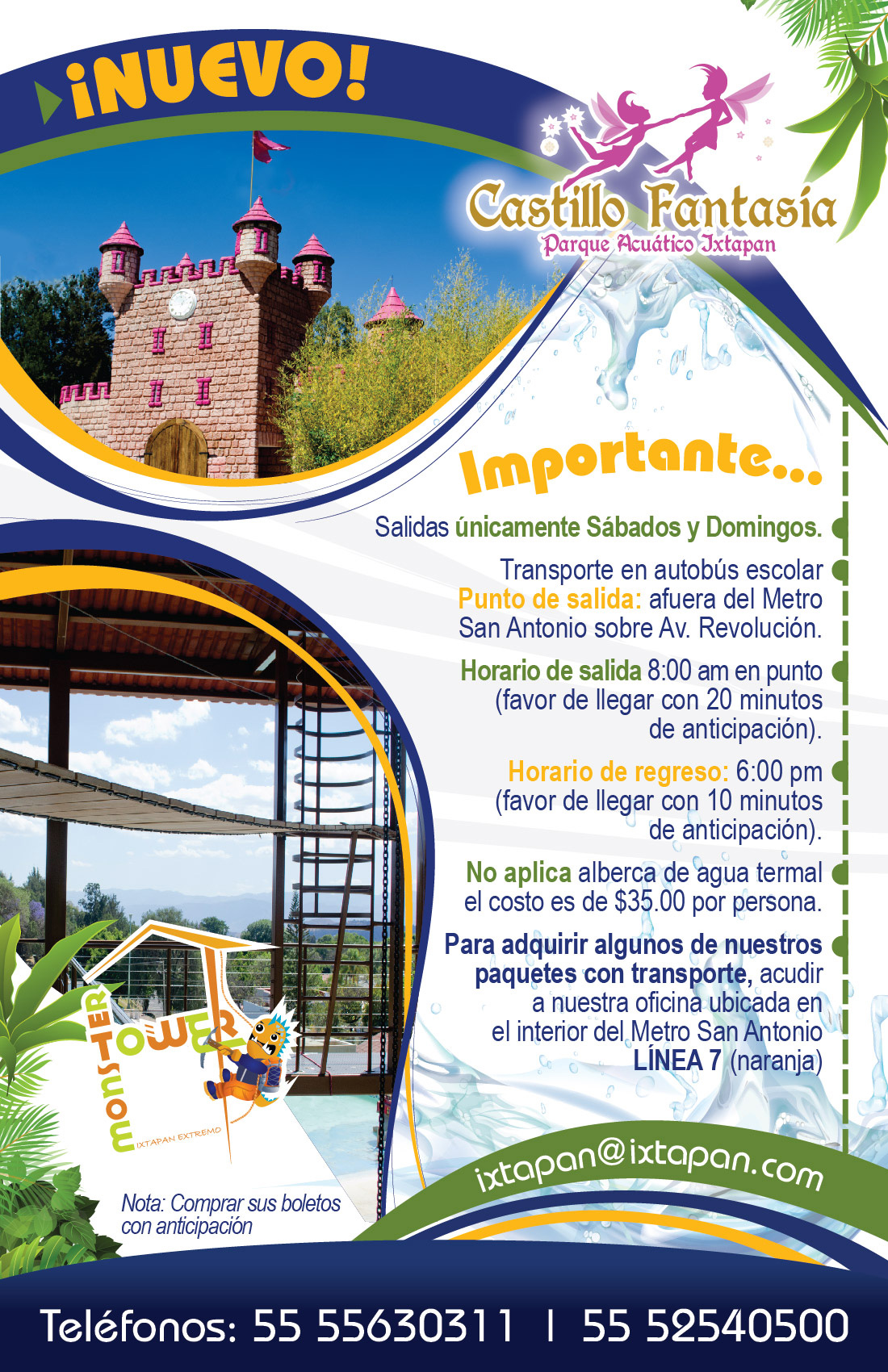 Paquetes y promociones en el Parque Aquático Ixtapan, Ixtapan de la Sal, México